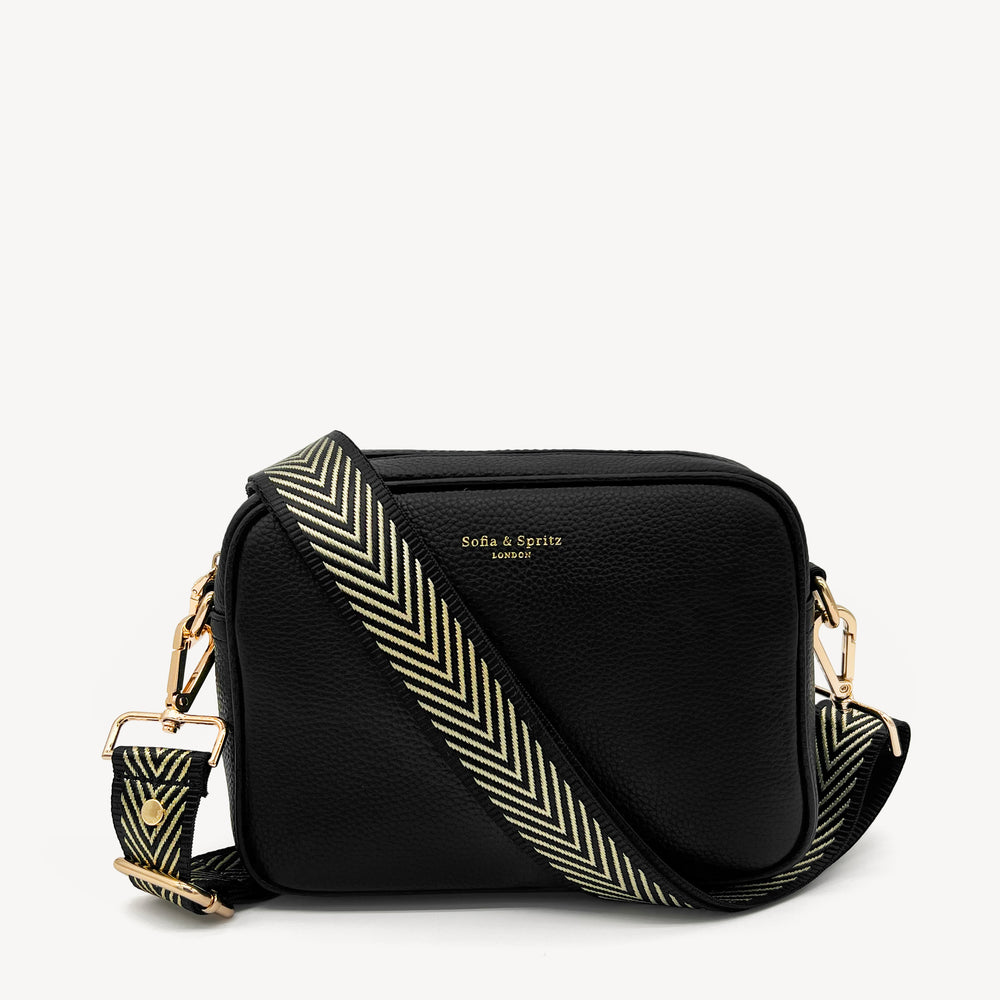 Black & Gold Chevron Strap thumbnail-image-4