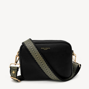 Black & Gold Chevron Strap thumbnail-image-4