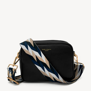Navy & White Mosaic Strap thumbnail-image-4