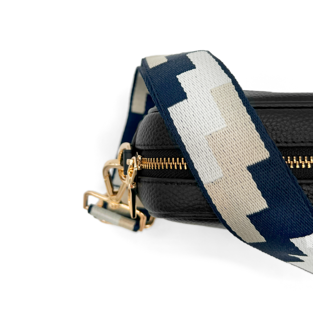 Navy, Stone & Tan Puzzle Strap thumbnail-image-5