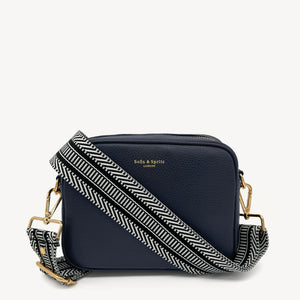 Black & White Stripe Aztec Strap thumbnail-image-5
