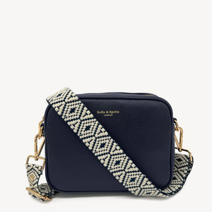 Navy & White Embroidered Strap thumbnail-image-6