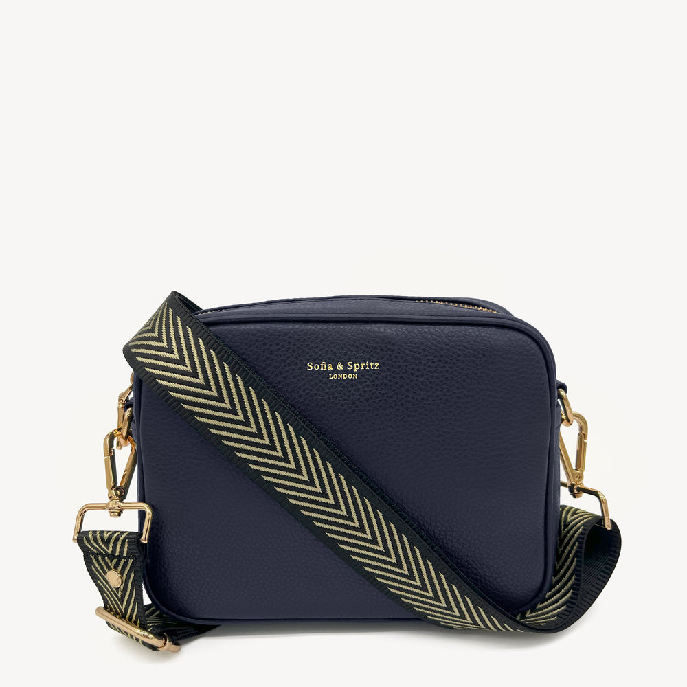 Black & Gold Chevron Strap thumbnail-image-6