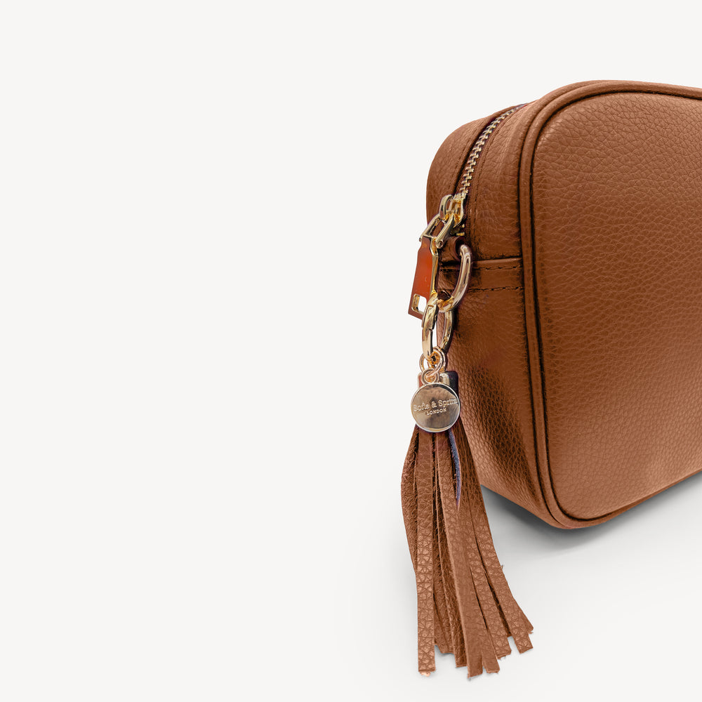 Lyla Crossbody Bag - Tan thumbnail-image-8