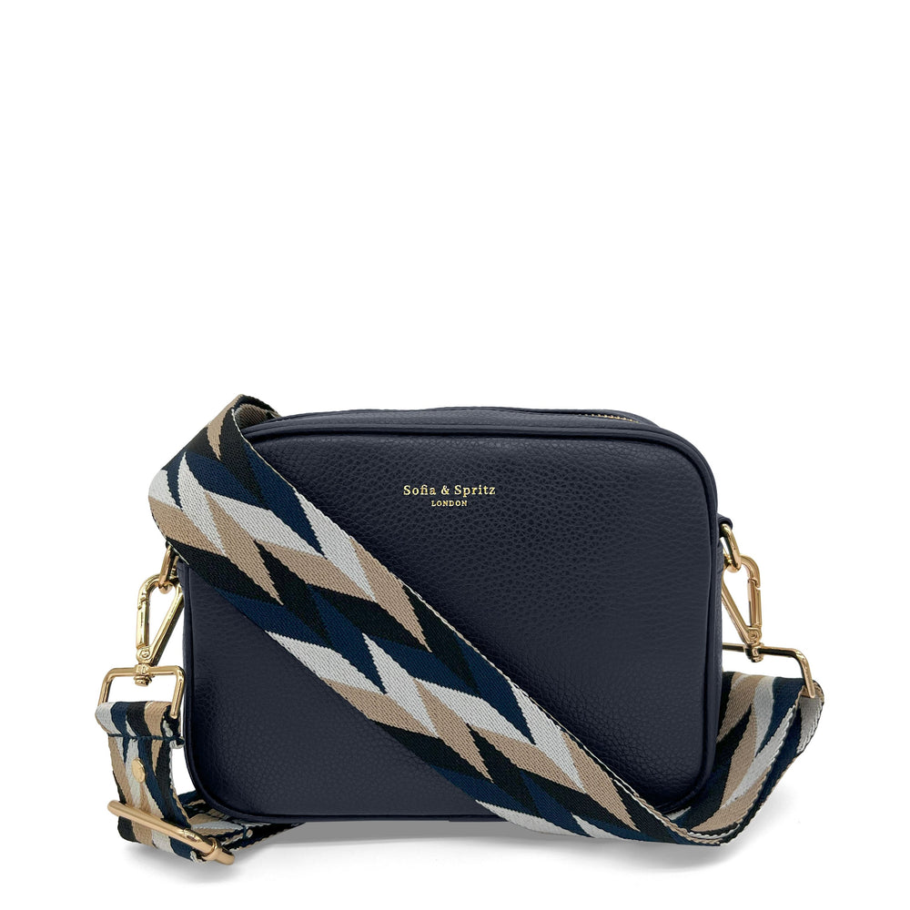 Navy & White Mosaic Strap thumbnail-image-6