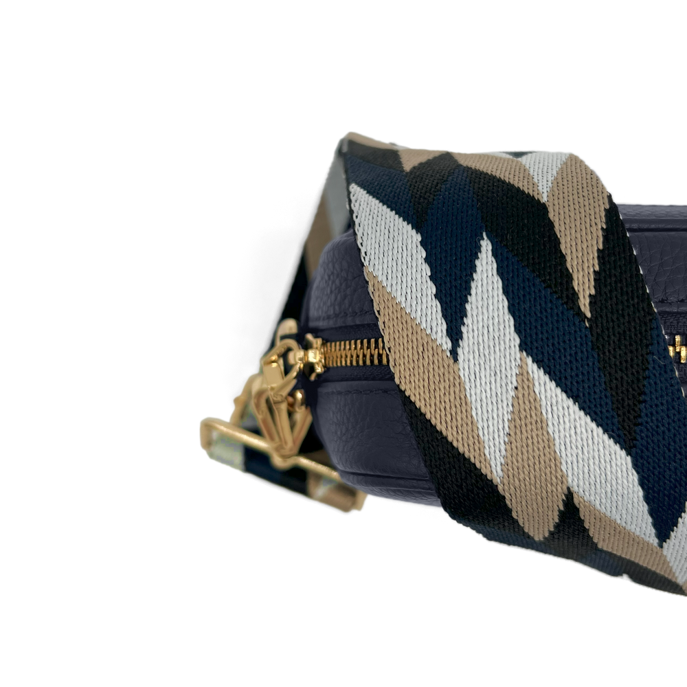 Navy & White Mosaic Strap thumbnail-image-7