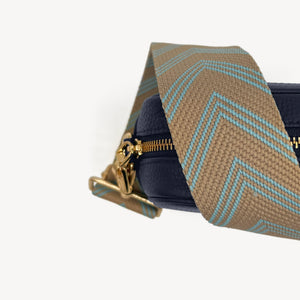 Pale Blue & Tan Arrow Strap thumbnail-image-6