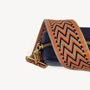 Orange, Black & Stone Aztec Strap thumbnail-image-6