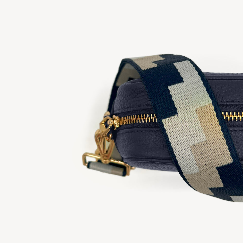 Navy, Stone & Tan Puzzle Strap thumbnail-image-7