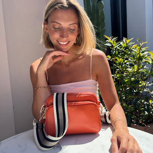Alba Crossbody Bag - Orange thumbnail-image-12
