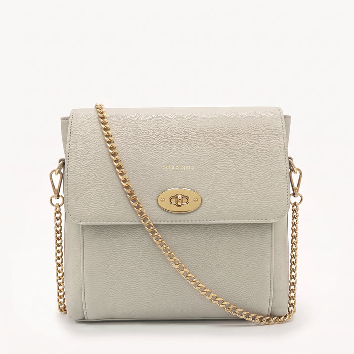 Elara Messenger Bag - Stone