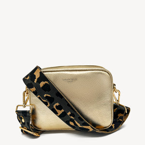 Lyla Crossbody Bag - Gold thumbnail-image-4