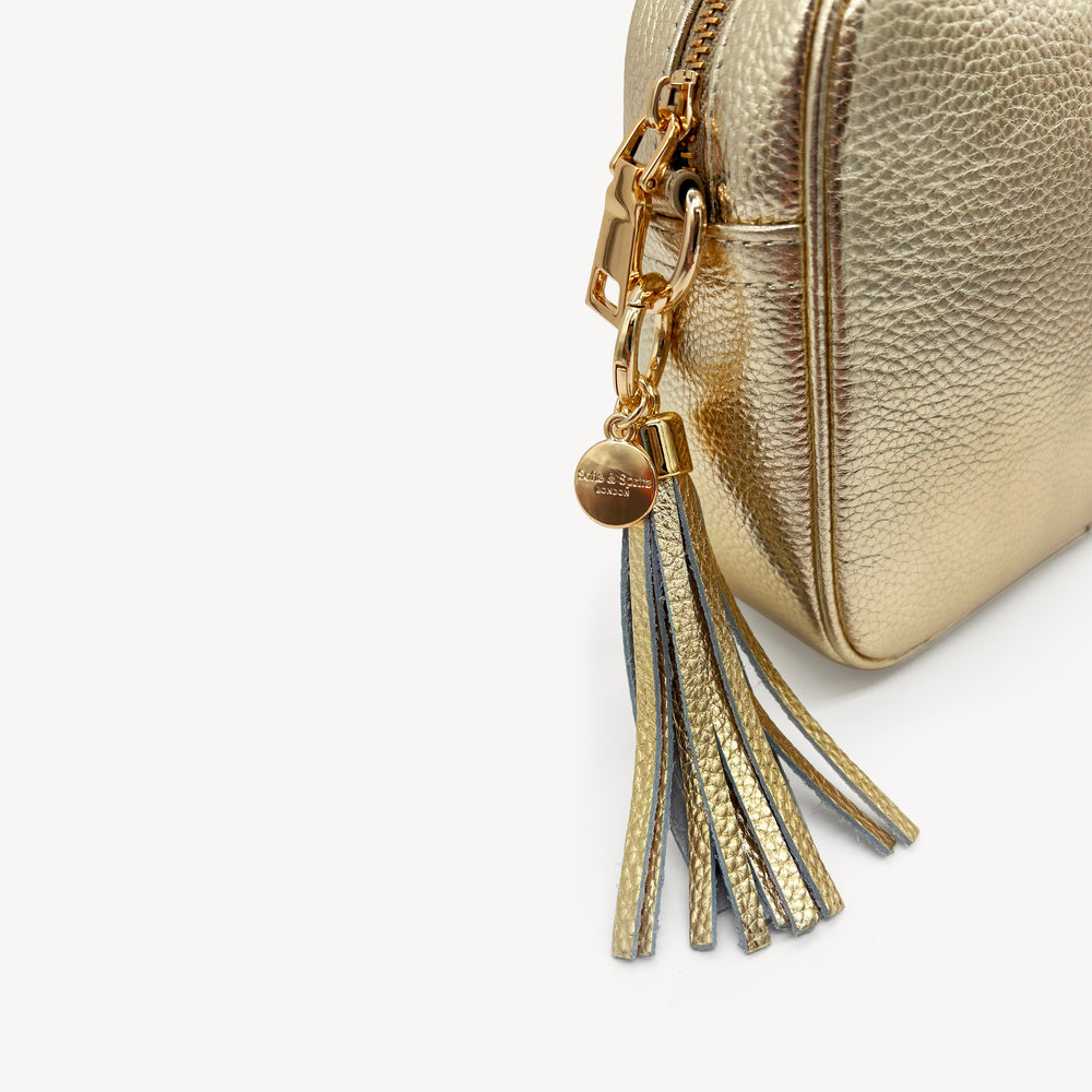 Lyla Crossbody Bag - Gold thumbnail-image-13