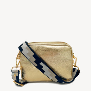 Navy, Stone & Tan Puzzle Strap thumbnail-image-12