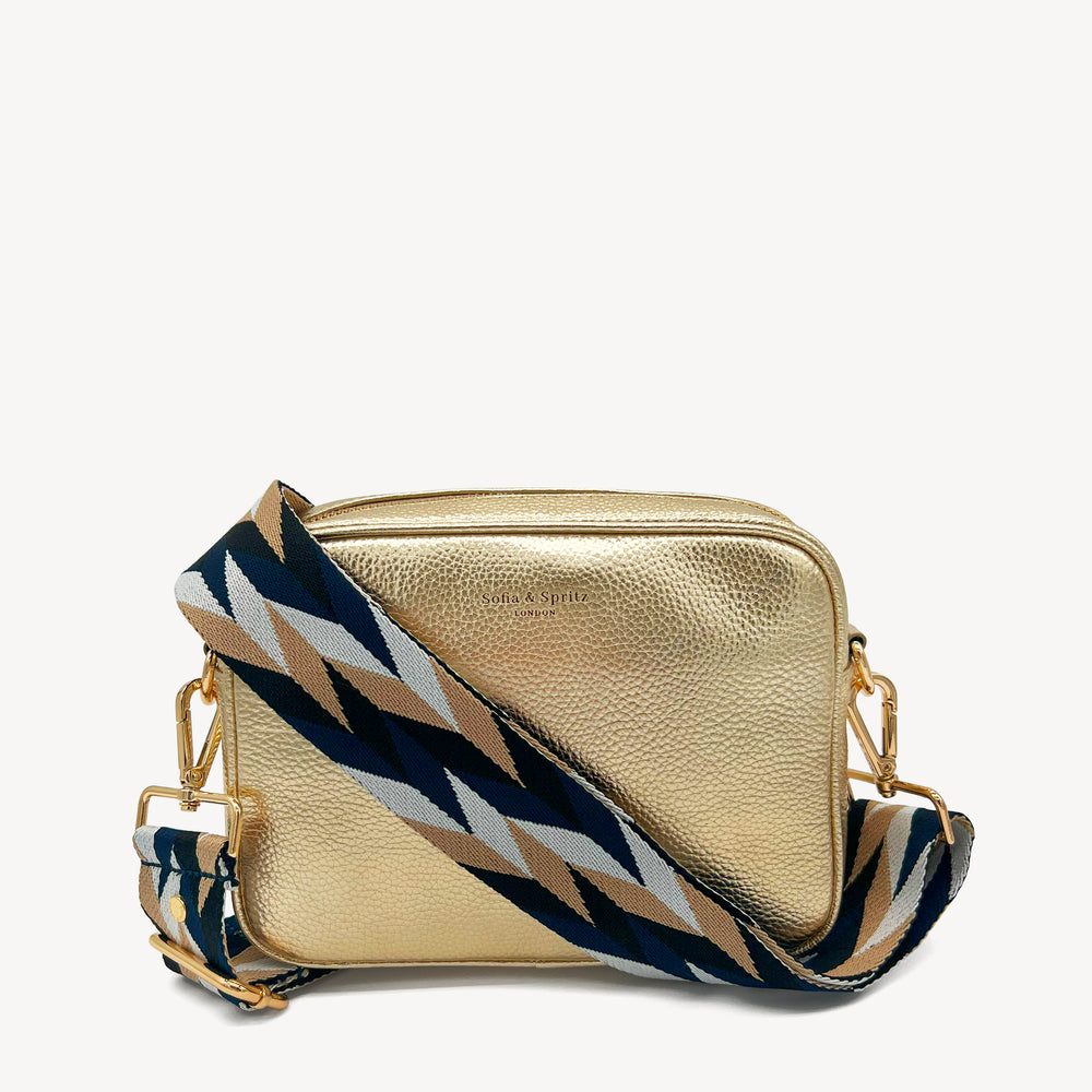 Navy & White Mosaic Strap thumbnail-image-12