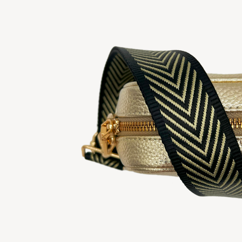 Black & Gold Chevron Strap thumbnail-image-13