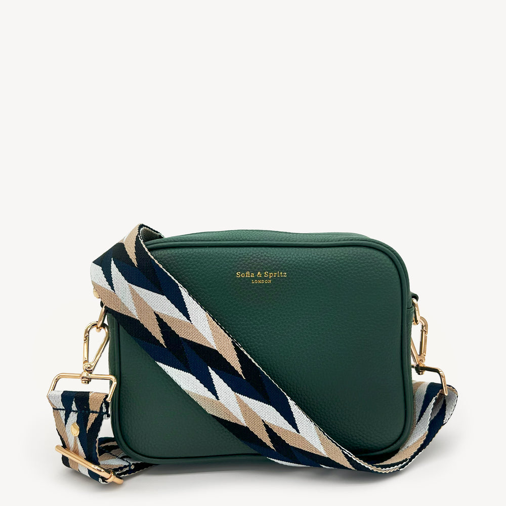 Navy & White Mosaic Strap thumbnail-image-8