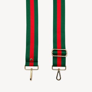 Green & Red Stripe Strap