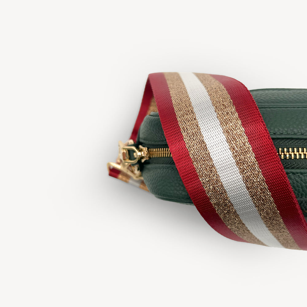 Red & Gold Glitter Stripe Strap thumbnail-image-11