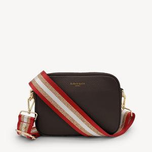 Red & Gold Glitter Stripe Strap thumbnail-image-56