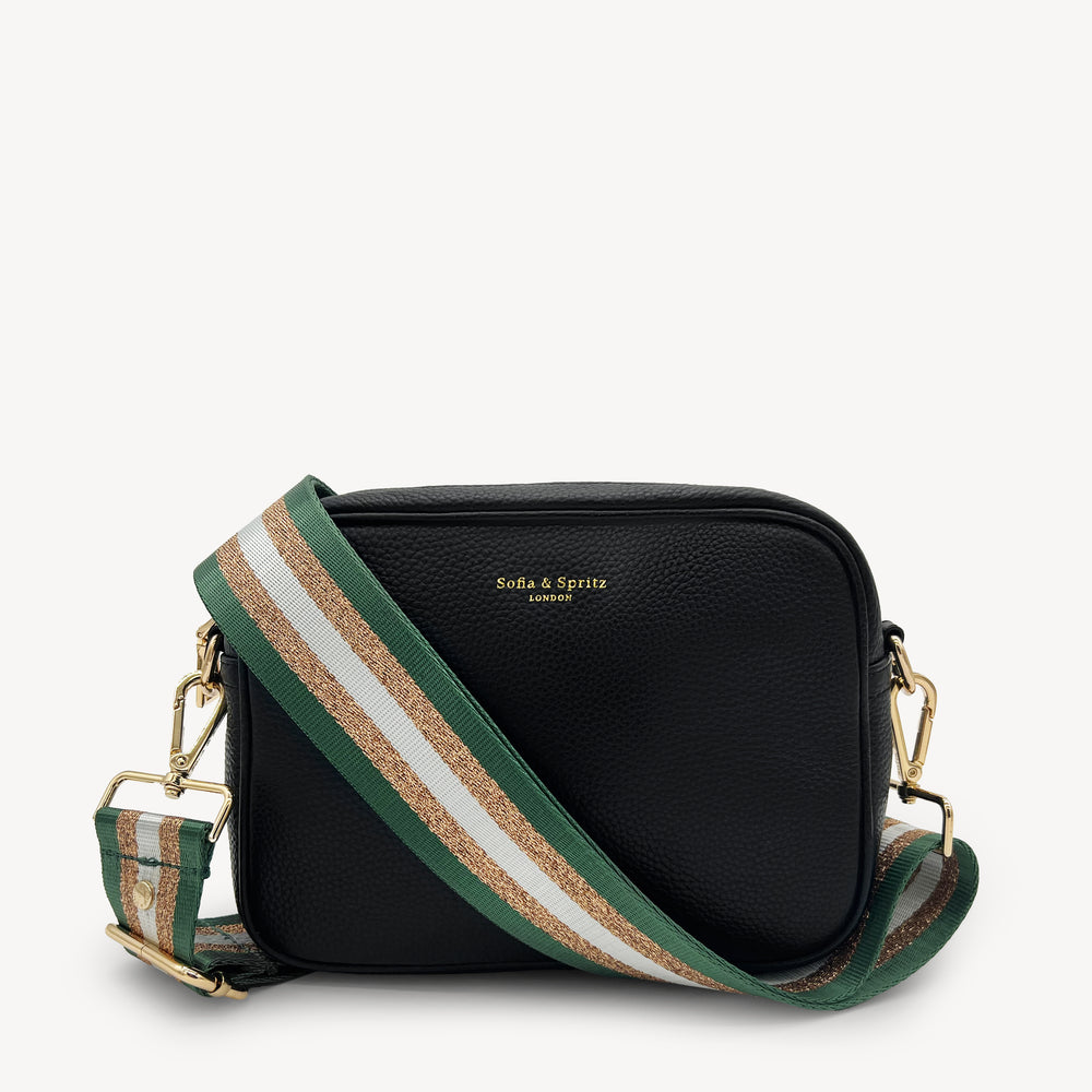 Green & Gold Glitter Stripe Strap thumbnail-image-8