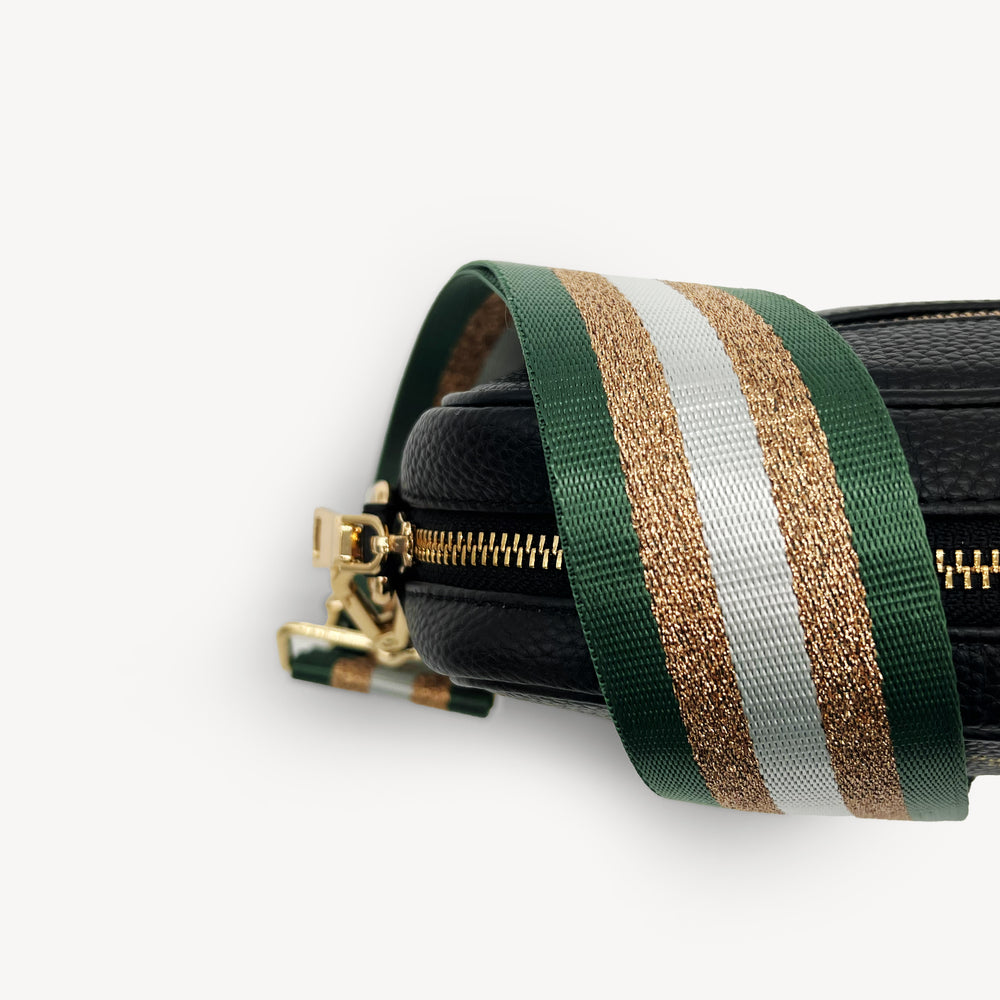 Green & Gold Glitter Stripe Strap thumbnail-image-9