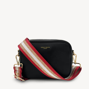 Red & Gold Glitter Stripe Strap thumbnail-image-8