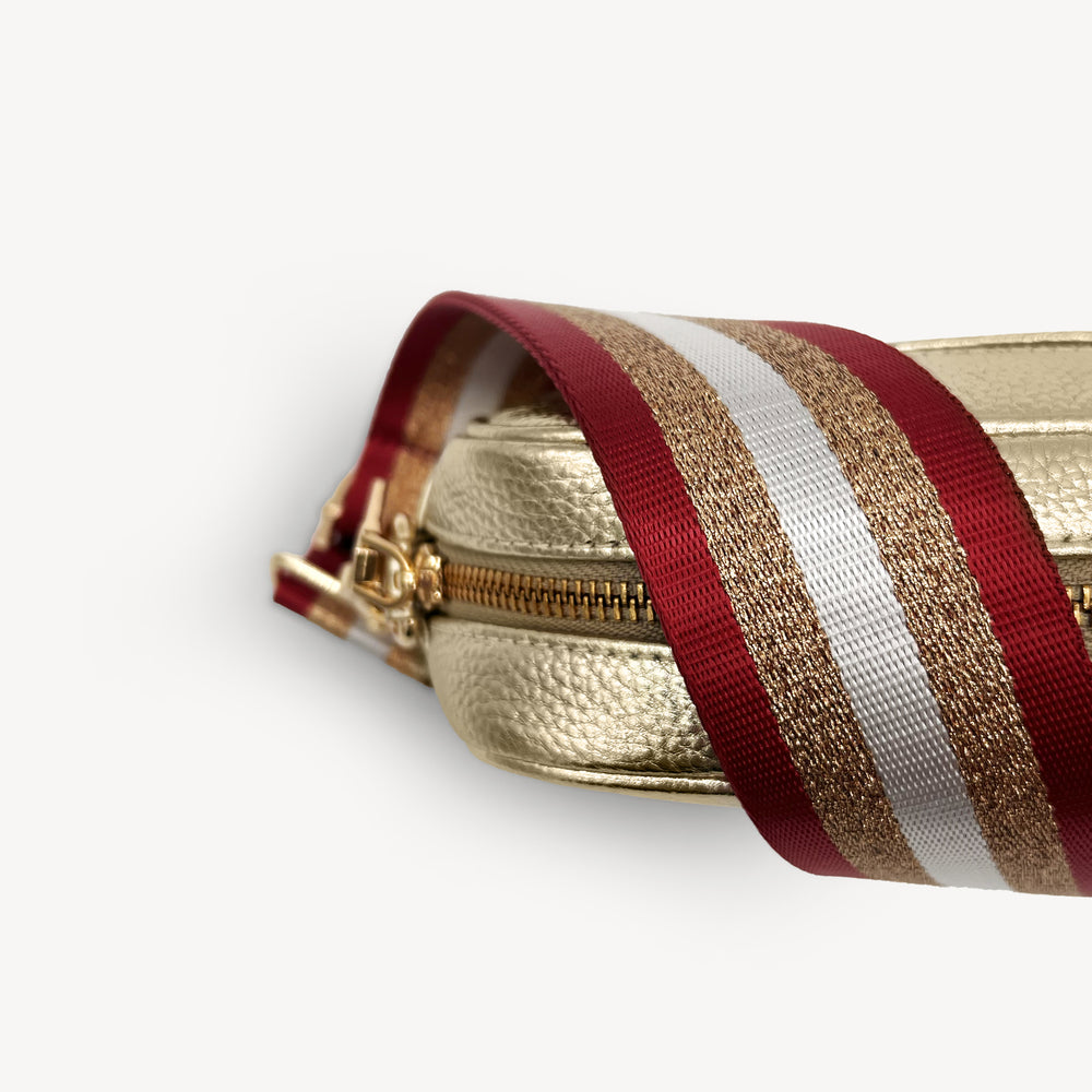 Red & Gold Glitter Stripe Strap thumbnail-image-13