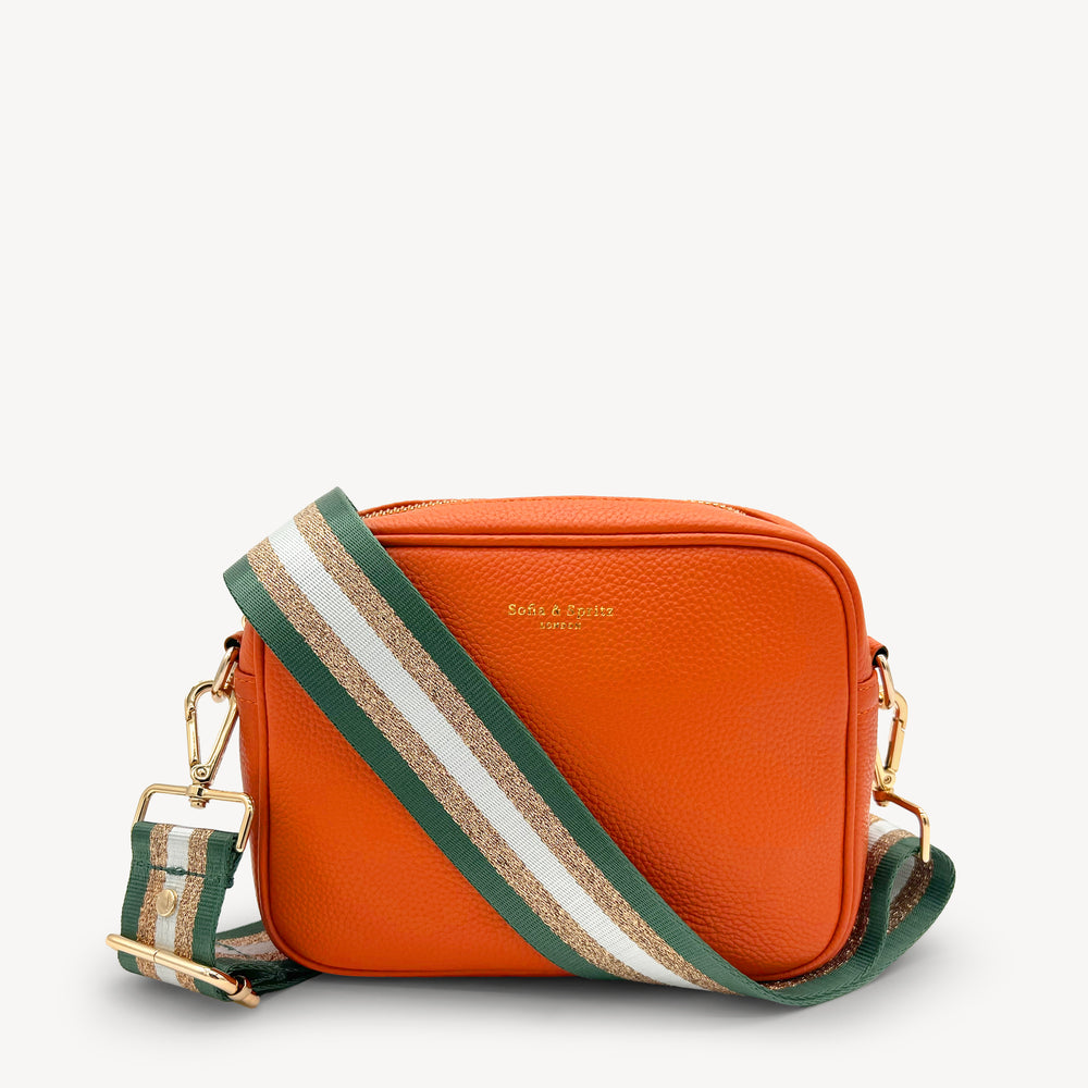 Green & Gold Glitter Stripe Strap thumbnail-image-4