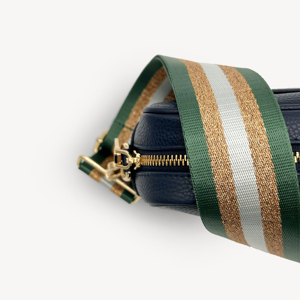 Green & Gold Glitter Stripe Strap thumbnail-image-7
