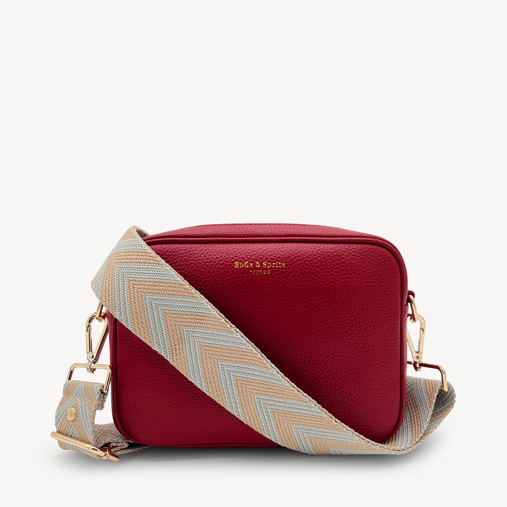 Pale Blue & Tan Arrow Strap thumbnail-image-17
