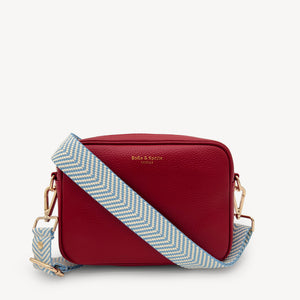 Sky Blue & White Chevron Strap thumbnail-image-17