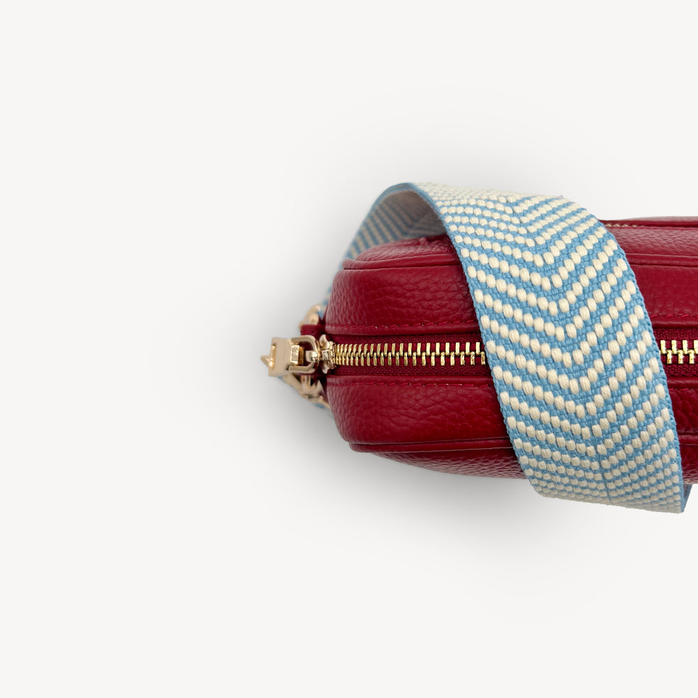 Sky Blue & White Chevron Strap thumbnail-image-18