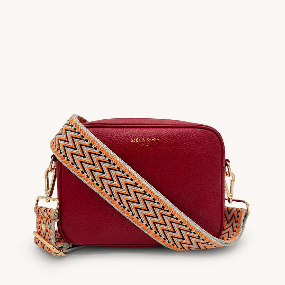 Orange, Black & Stone Aztec Strap thumbnail-image-17
