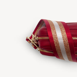 Red & Gold Glitter Stripe Strap thumbnail-image-41
