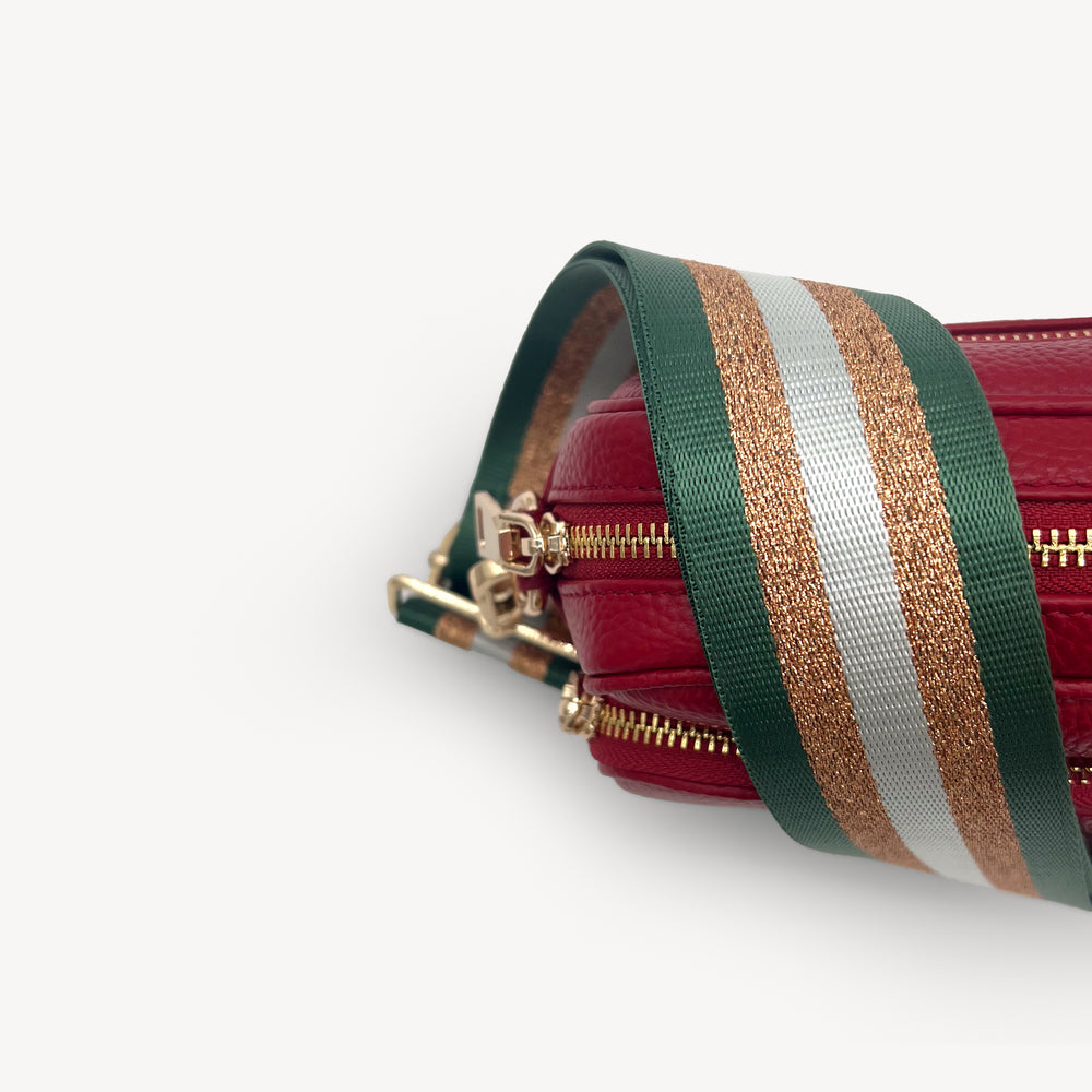 Green & Gold Glitter Stripe Strap thumbnail-image-41