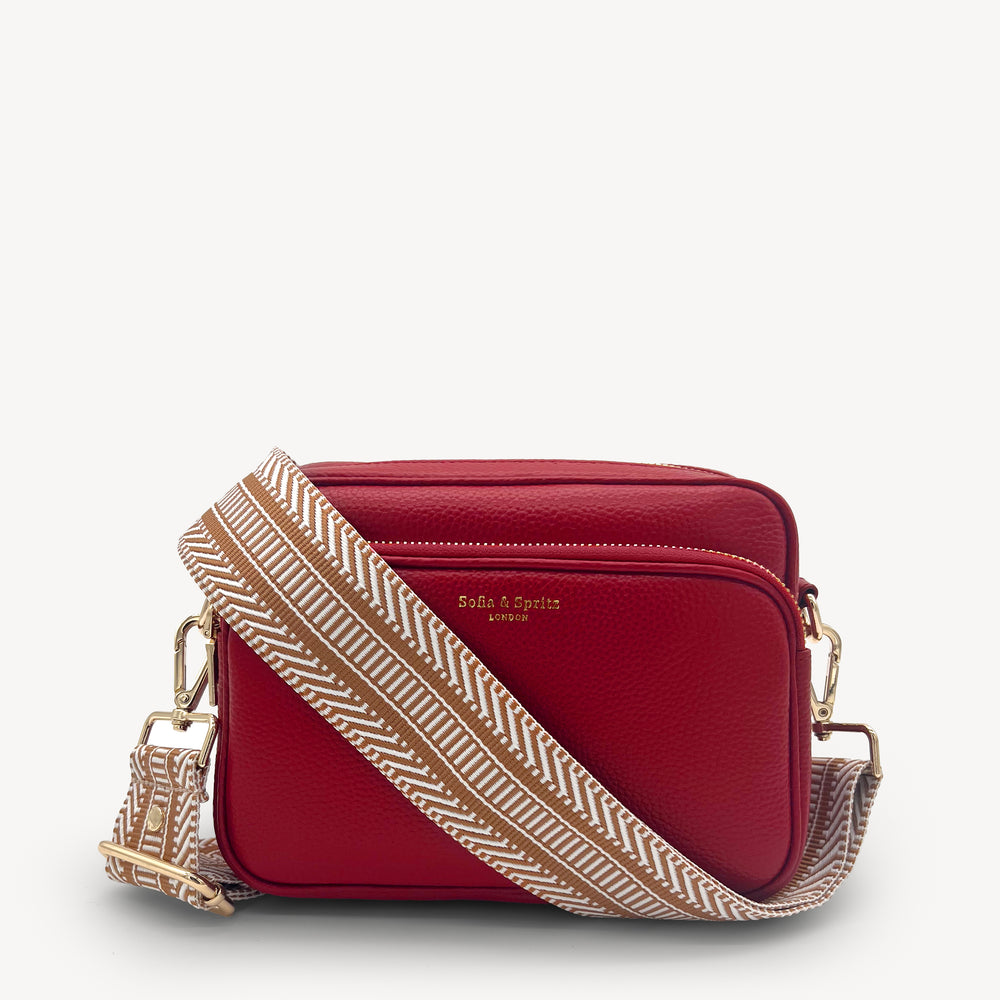 Tan & White Stripe Aztec Strap thumbnail-image-42