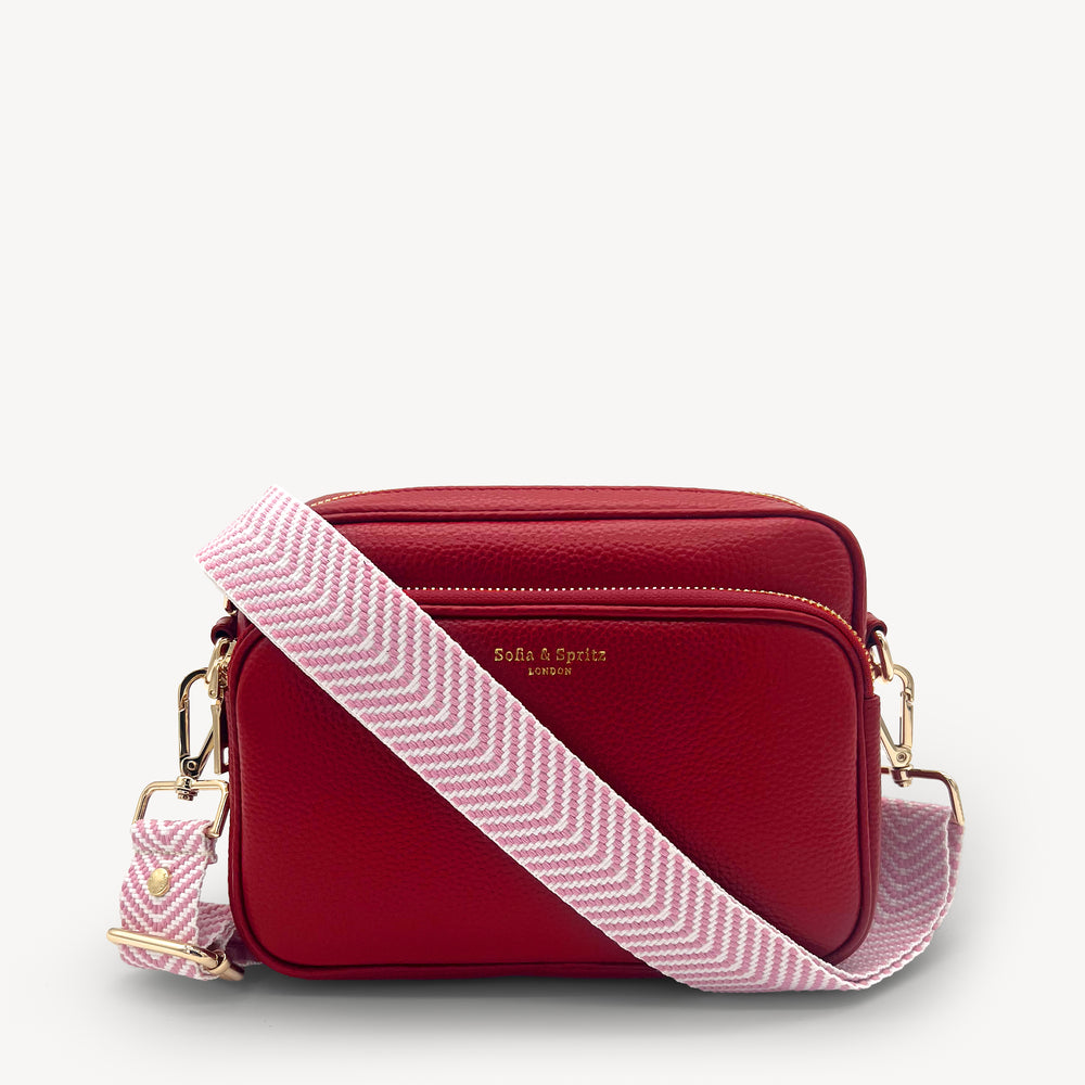 Pale Pink & White Chevron Strap thumbnail-image-30