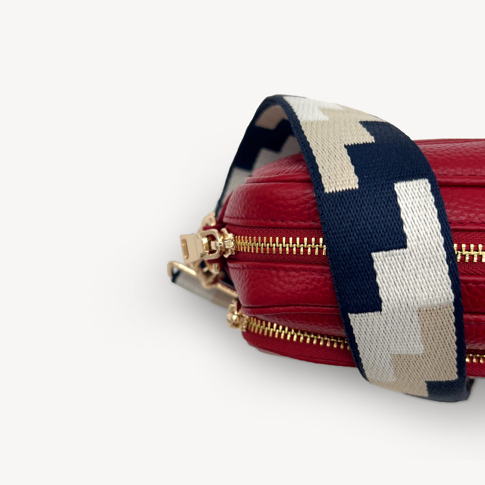 Navy, Stone & Tan Puzzle Strap thumbnail-image-29
