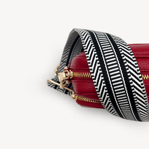Black & White Stripe Aztec Strap thumbnail-image-28