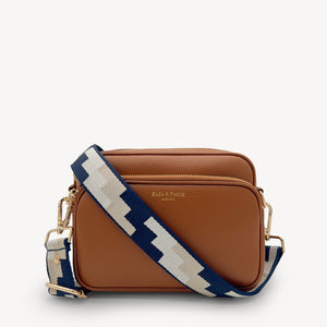 Navy, Stone & Tan Puzzle Strap thumbnail-image-32