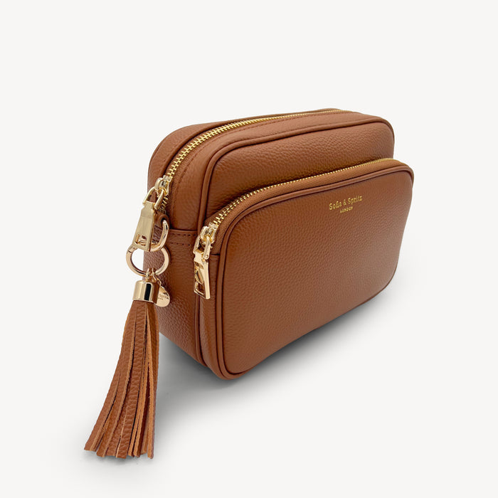 Alba Crossbody Bag - Tan
