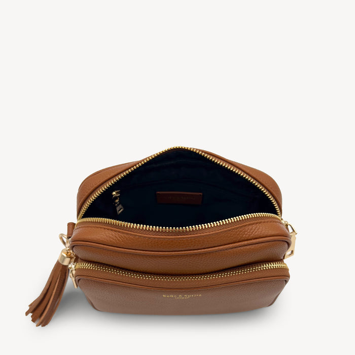 Alba Crossbody Bag - Tan