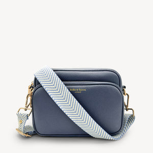 Sky Blue & White Chevron Strap thumbnail-image-45