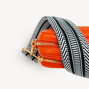 Black & White Stripe Aztec Strap thumbnail-image-34