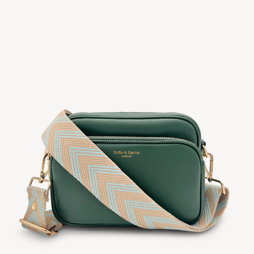 Pale Blue & Tan Arrow Strap thumbnail-image-27