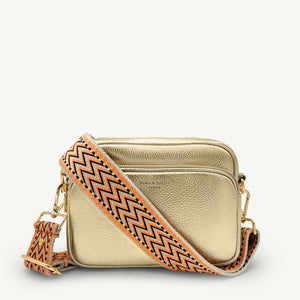 Orange, Black & Stone Aztec Strap thumbnail-image-41