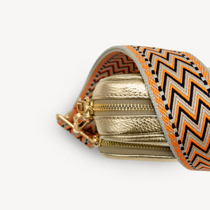 Orange, Black & Stone Aztec Strap thumbnail-image-42