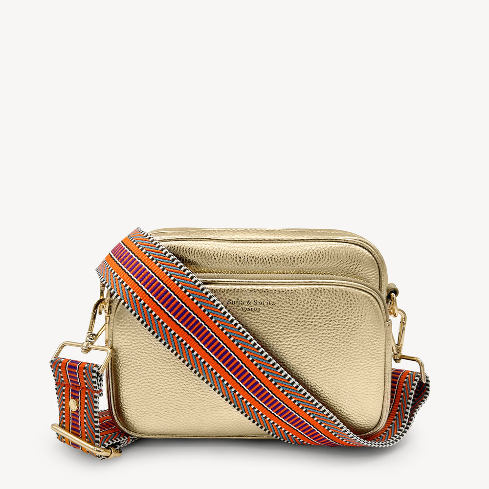 Orange Assortment Stripe Aztec Strap thumbnail-image-40