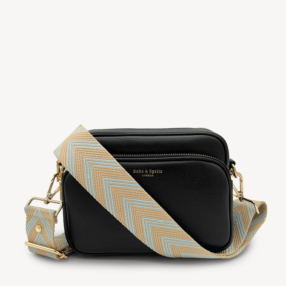 Pale Blue & Tan Arrow Strap thumbnail-image-29